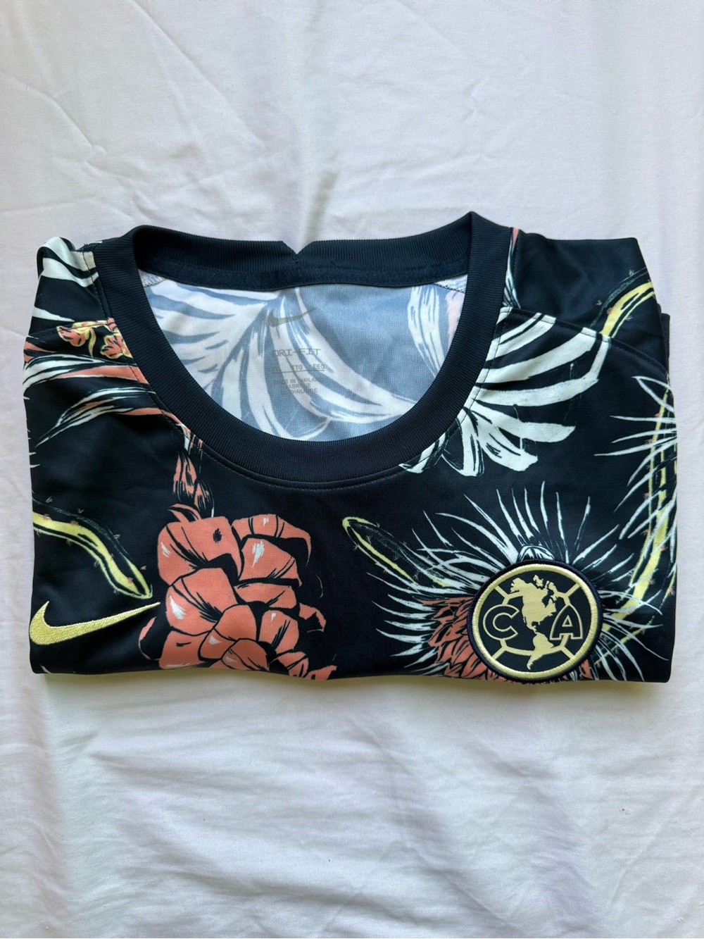 Nike Club América Floral Pre-Match Soccer Jersey XXL NWT